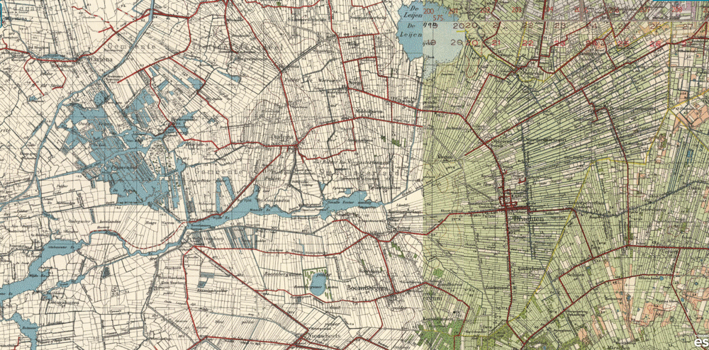 Kaart 1950