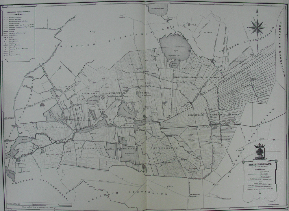 Kaart Eekhoff 1840